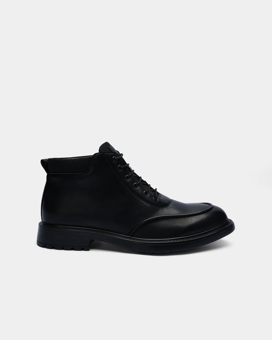 Modern Men Ankle Boots – Black