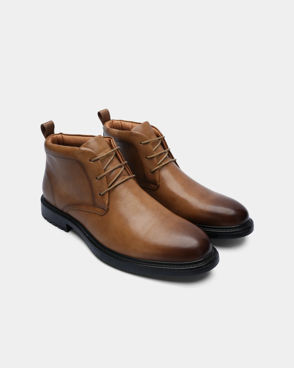 Classic Men Ankle Boots – Brown