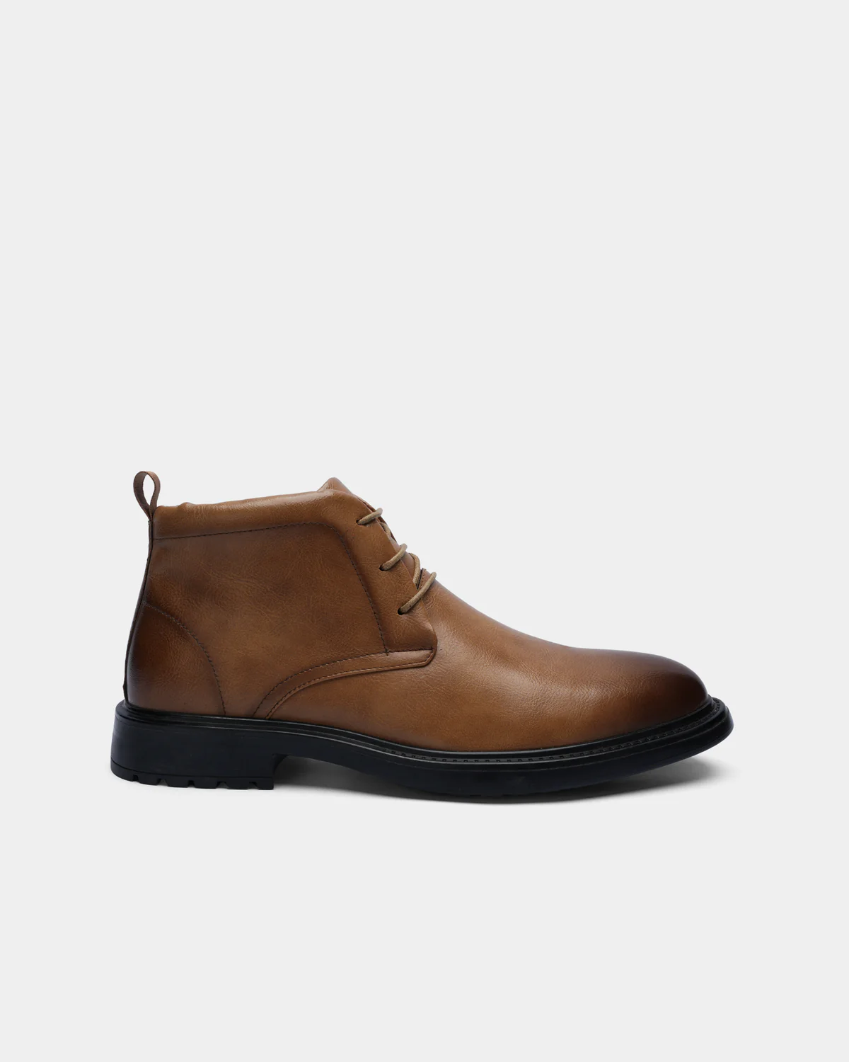 Classic Men Ankle Boots – Brown