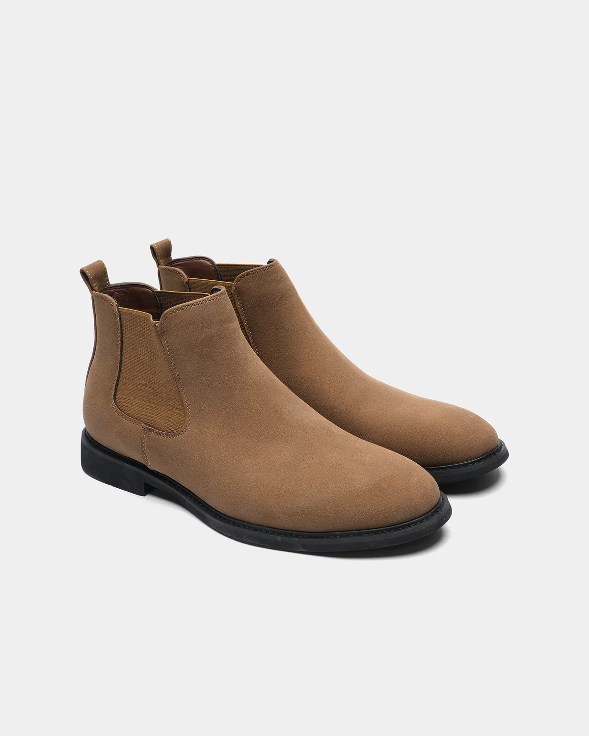 Men Chelsea Boots – Suede Slip-On Ankle Boots