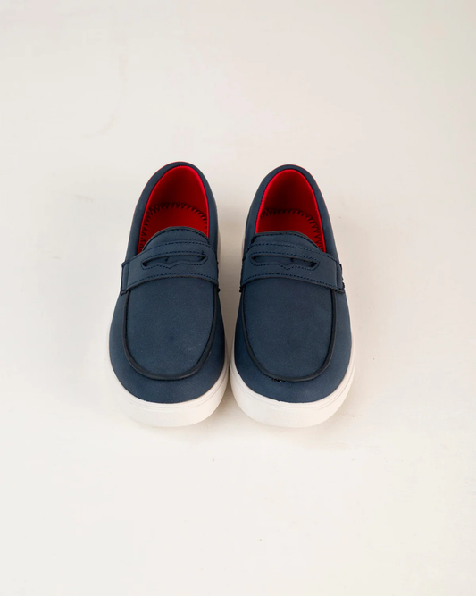 Slip On Shoes – Navy Casual Shoes