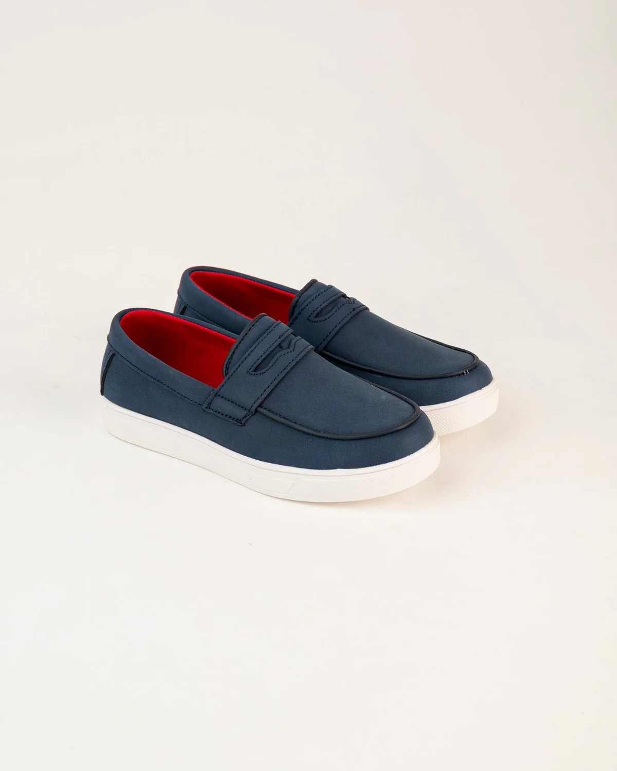 Slip On Shoes – Navy Casual Shoes