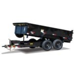 Big Tex Pro Series Tandem Axle Single Ram Dump Trailer | 12SR-12XLBK6SIR