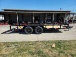 6’4″ x 16 Utility Trailer Double Axle Dovetail With Gate Powder Coated (2) 3500lb Axles - Image 21