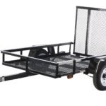 Carry-On Trailer 4-ft x 7-ft Steel Mesh Utility Trailer