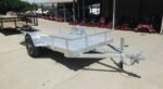 5′ x 10′ Aluminum Utility Trailer with Gate and Mag Wheels – 3500 lb Axle - Image 8
