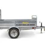 DK2 5-ft x 7-ft Steel Utility Trailer with Ramp Gate ( 1639-lb Capacity ) 2491713 – Wellzship