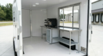 7×14 Enclosed Concession Food Trailer – Tandem Axle White – CARGOTRAILER - Image 4