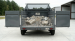 7×14 Heavy Duty Commercial Dump Trailer – 14k GVWR Gray – CARGOTRAILER - Image 5