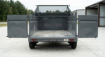 7×14 Heavy Duty Commercial Dump Trailer – 14k GVWR Gray – CARGOTRAILER - Image 4