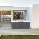 Revive LS 6 Person 86 Stainless Jet Lounger Hot Tub with Heater and Ozone - Image 3