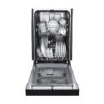 FORNO Espresso Polo 18″ Built-in Dishwasher in Black, FDWBI8041-18BLK - Image 4
