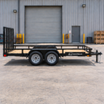 Cargotrailer 6′ x 12′ Goods Trailer – Tandem Axle, Wood Deck, Mesh Ramp Gate - Image 3