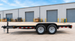 Cargotrailer 6′ x 12′ Flatbed Trailer – Tandem Axle, Wood Deck, Drive-Over Fenders - Image 2