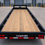 Cargotrailer 8.5′ x 24′ Flatbed Trailer – Tandem Axle, Deckover, Wood Deck - Image 4
