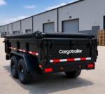 Cargotrailer 6′ x 10′ Tipper Trailer – Tandem Axle, Hydraulic Dump, Tarp Kit - Image 2