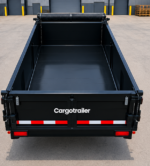 Cargotrailer 6′ x 10′ Tipper Trailer – Tandem Axle, Hydraulic Dump, Tarp Kit - Image 4