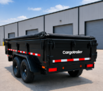 Cargotrailer 7′ x 14′ Tipper Trailer – Tandem Axle, Hydraulic Dump, Tarp Kit - Image 2