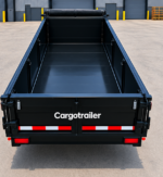 Cargotrailer 7′ x 16′ Tipper Trailer – Tandem Axle, Hydraulic Dump, Tarp Kit - Image 4