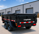 Cargotrailer 8′ x 20′ Tipper Trailer – Tandem Axle, Hydraulic Dump, Tarp Kit - Image 2