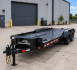 Cargotrailer 8.5′ x 18′ Car Transporter Trailer – Tandem Axle, Steel Channel Deck, Drive-Over Fenders