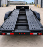 Cargotrailer 8.5′ x 18′ Car Transporter Trailer – Tandem Axle, Steel Channel Deck, Drive-Over Fenders - Image 3