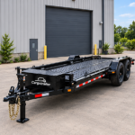 Cargotrailer 8.5′ x 20′ Car Transporter Trailer – Tandem Axle, Steel Channel Deck, Drive-Over Fenders