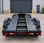 Cargotrailer 8.5′ x 20′ Car Transporter Trailer – Tandem Axle, Steel Channel Deck, Drive-Over Fenders - Image 2