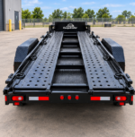 Cargotrailer 8.5′ x 20′ Car Transporter Trailer – Tandem Axle, Steel Channel Deck, Drive-Over Fenders - Image 3