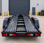 Cargotrailer 8.5′ x 28′ Car Transporter Trailer – Tandem Axle, Steel Channel Deck, Drive-Over Fenders - Image 2