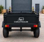 Cargotrailer 4′ x 6′ Quad Trailer – Tandem Axle, All-Terrain Tires, Steel Box Body - Image 2