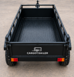 Cargotrailer 4′ x 6′ Quad Trailer – Tandem Axle, All-Terrain Tires, Steel Box Body - Image 3