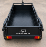 Cargotrailer 5′ x 8′ Quad Trailer – Tandem Axle, All-Terrain Tires, Steel Box Body - Image 3