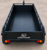 Cargotrailer 7′ x 20′ Quad Trailer – Triple Axle, All-Terrain Tires, Steel Box Body - Image 3