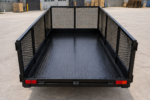 Cargotrailer 4′ x 6′ Cargo Trailer – Single Axle, High Mesh Sides, Ramp Gate - Image 3