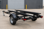 Cargotrailer 12 ft x 14 ft Jet Ski Trailer – Single Axle, Carpeted Bunks, Winch Stand - Image 2