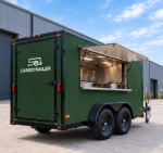 Cargotrailer 8.5′ x 20′ Catering Trailer – Tandem Axle, Stainless Kitchen, Serving Window - Image 2