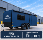 Cargotrailer 8 ft x 28 ft Camping Trailer – Tandem Axle, Full Kitchen, Rear Bed - Image 4
