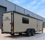 Cargotrailer 30 ft x 45 ft Camping Trailer – Tandem Axle, Full Kitchen, Rear Bed - Image 2